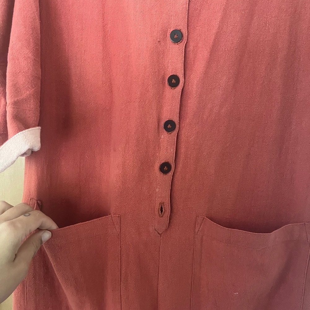 Happy French Gang Madder jumpsuit S/M - Picture 3 of 6